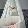 Leander Classic Cot with Canopy and Snow Bumper