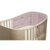 Leander Classic Cot with Organic in Dusty Rose