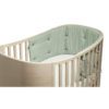 Leander Classic Cot with Organic in Sage Green