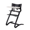 Leander High Chair Black with Safety Bar and Tray