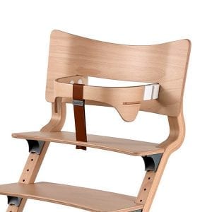 Leander Classic High Chair with Safety Bar in Place