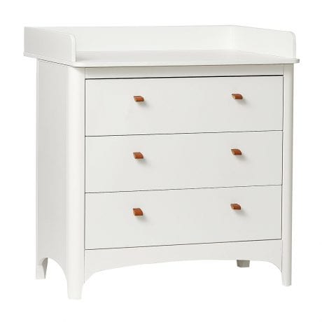 Leander Classic Dresser and Change Unit White