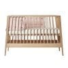 Leander Linea Cot with Dusty Rose Bumper