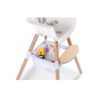 Childhome Evolu 2 High Chair With No Safety Bar with White Basket