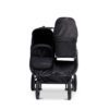 Bumbleride Indie Twin in Black with Bassinet attachment - sold separately