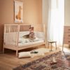 Leander Linea Cot Beech as Toddler Bed