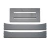 Junior bed extension kit for the Lenader Cot in grey
