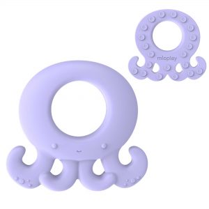 Mioplay Octopus Sensory Teething Toy and Ring
