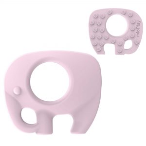 Mioplay Elephant Sensory Teething Toy and Ring