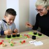 Child and Mother Playing Milaniwood Wooden Sushi Game