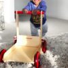 Baby Pushing Moover Baby Walker in Natural