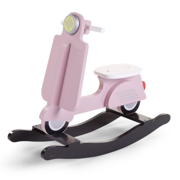 Childhome Rocking Scooter Pink Side