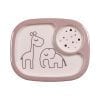 Done by Deer Dreamy Dots Mini Compartment Plate Powder 701502