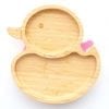 Duck Shaped Bamboo Plate Pink