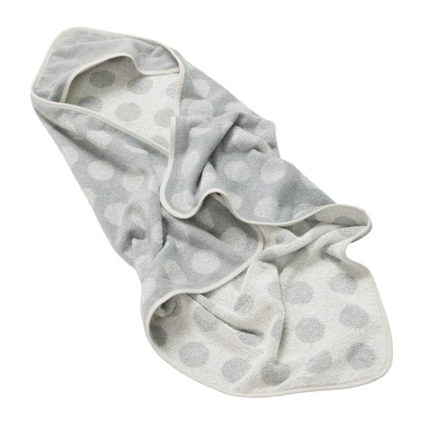 Leander Hooded Towel Cool Grey