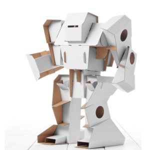 Calafant Robot - - kids cardboard model ready to decorate