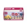 Moover Toys Mini Car Set Road Work Packaging LR