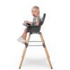 Childhome Evolu 2 High Chair Natural and Anthracite