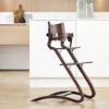 Leander Classic High Chair Walnut with Safety Bar