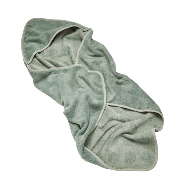 Leander Hooded Towel Sage Green