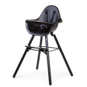 Childhome Evolu 2 High Chair Black CHEVOCHBL
