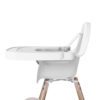 Childhome Evolu 2 High Chair Natural and White with Tray CHEVOTSAW