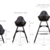 Childhome Evolu 2 High Chair Black