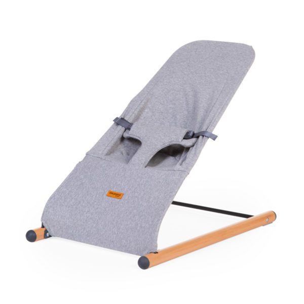 Childhome Evolux Bouncer Natural and Jersey Grey