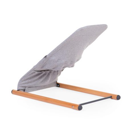 Childhome Evolux Bouncer Natural and Jersey Grey