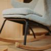 Quax Rocking Nursing Chair Sand Grey Detail
