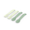 Done by Deer Kiddish 4 Piece Spoon Set Lalee Green
