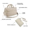 7033609 1 Quilted Changing Bag Sand