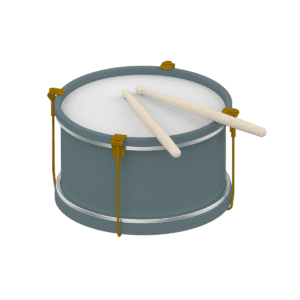 Flexa Musical Instrument Wooden Drum